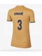 Barcelona Gerard Pique #3 Auswärtstrikot für Frauen 2022-23 Kurzarm